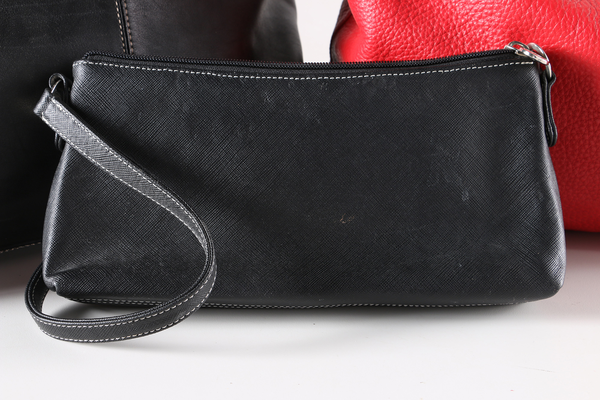 Brooks Brothers and J Crew Leather Totes and Citrus Handbag