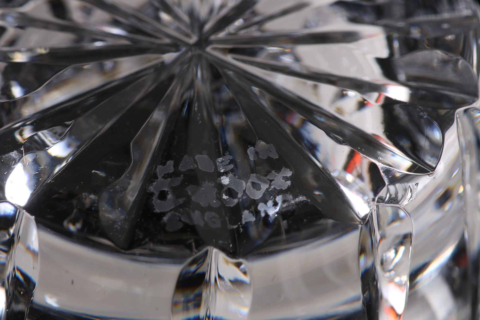 Set of Tudor Crystal Glassware