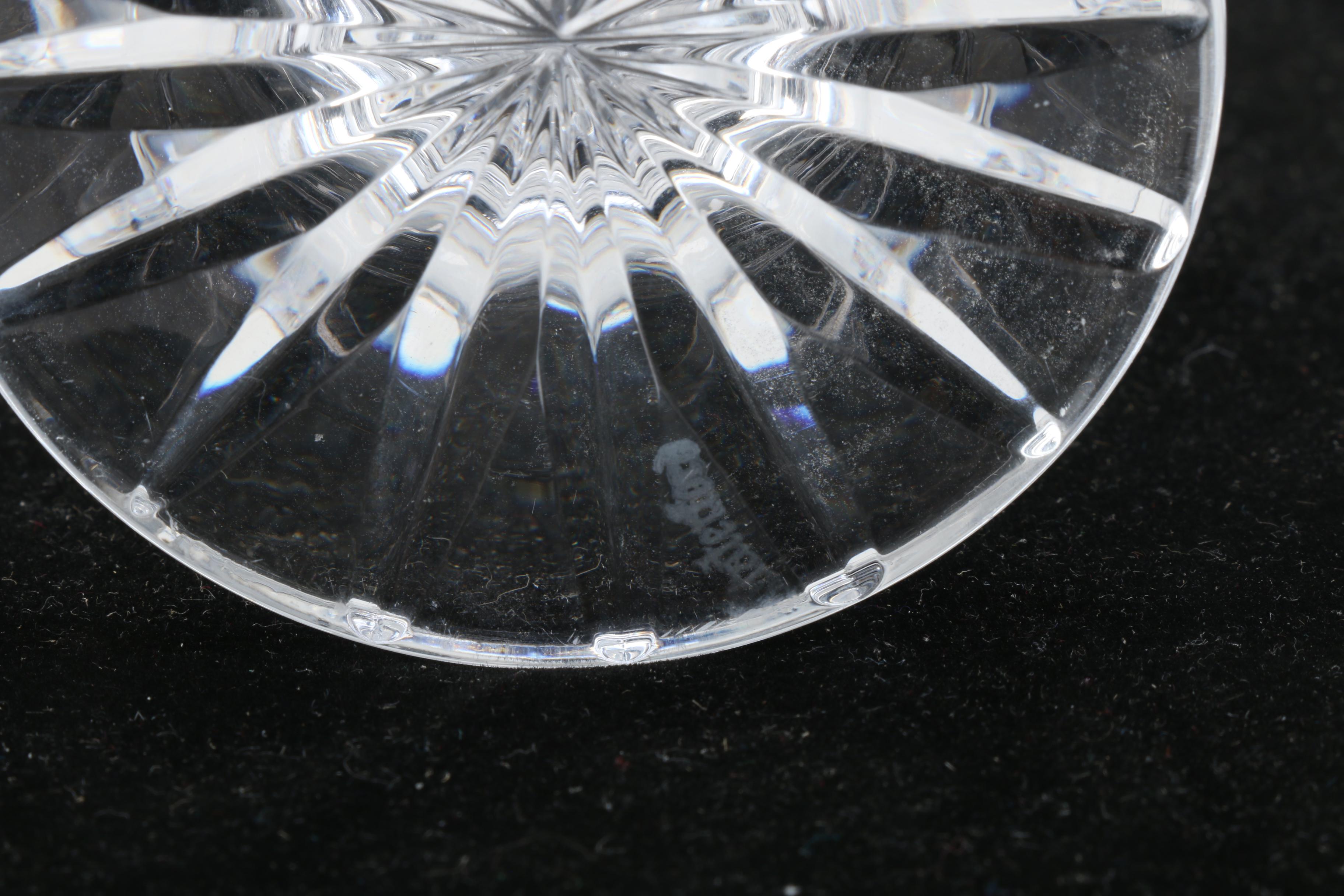Waterford Crystal "Lismore" Footed Vase