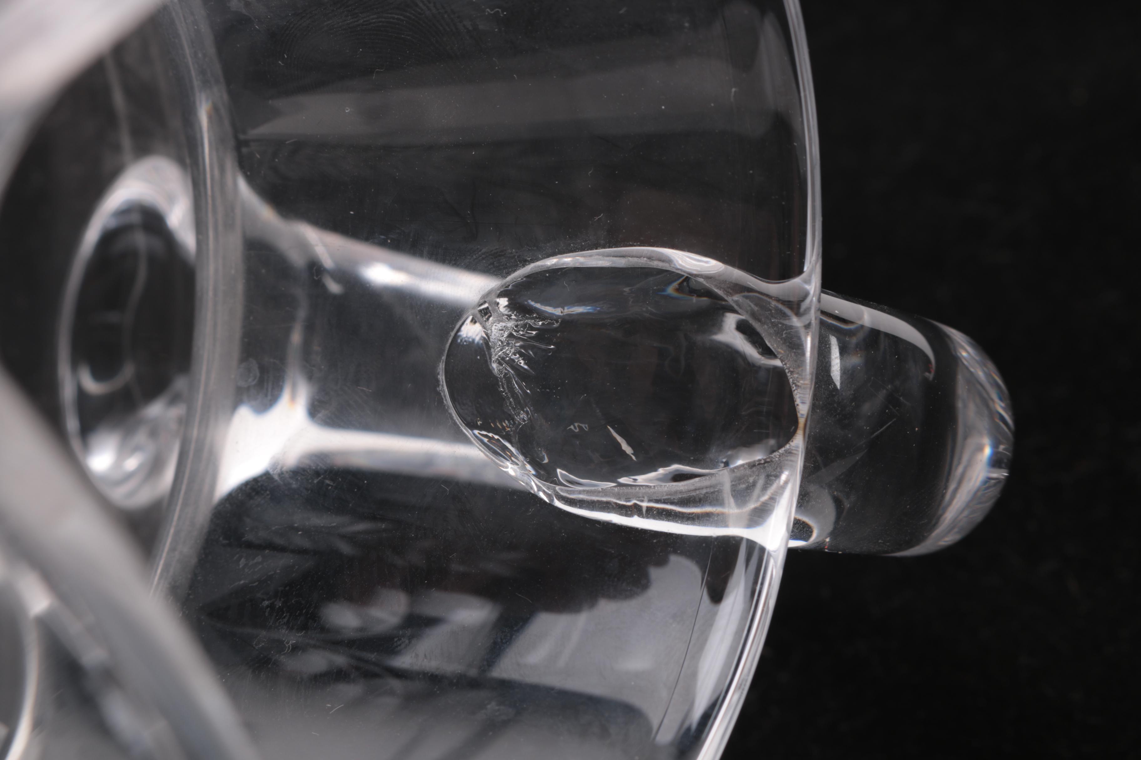 Tiffany & Co. "Lily of the Valley" Crystal Pitcher