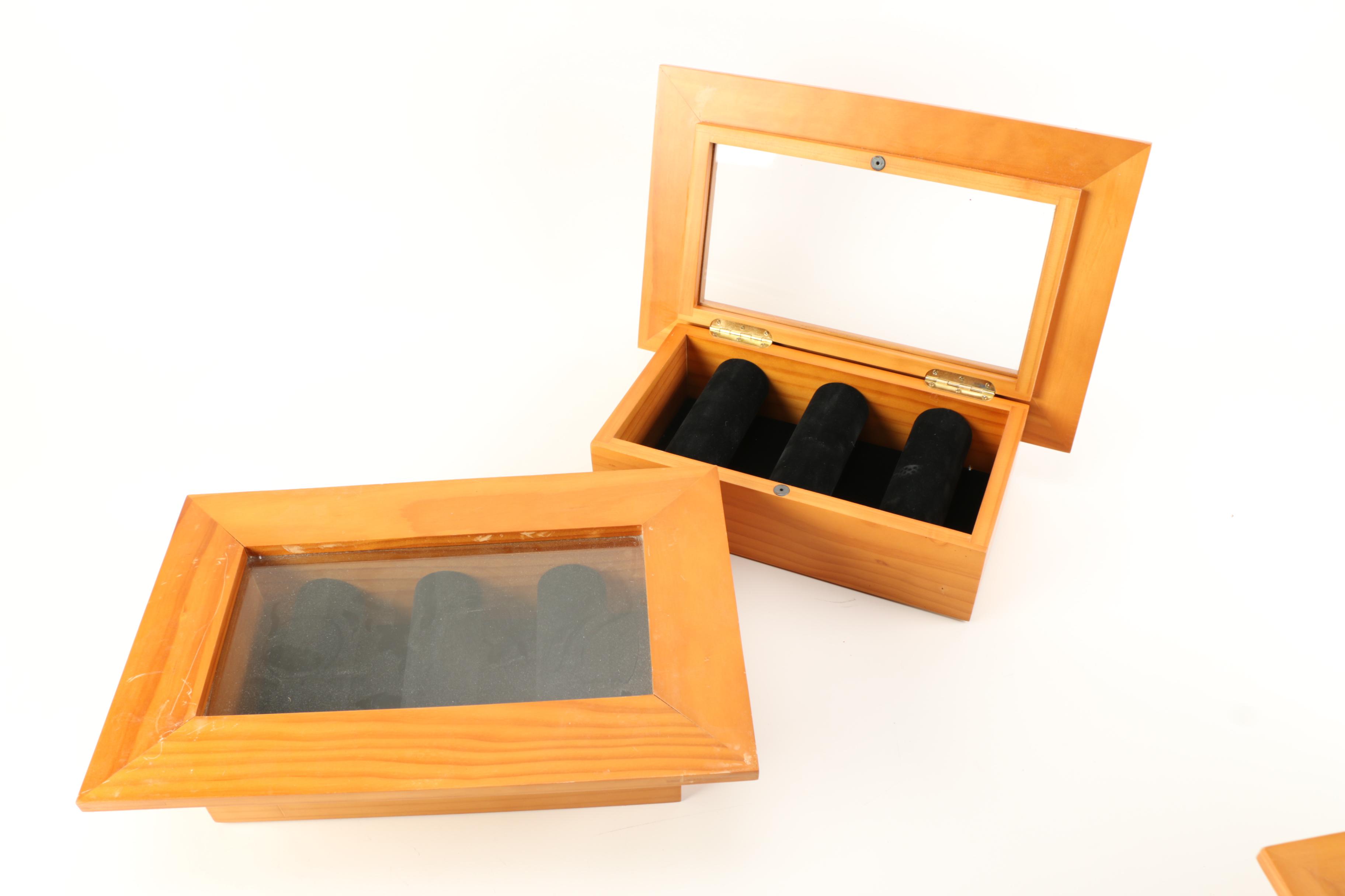 Wooden Watch Display Cases