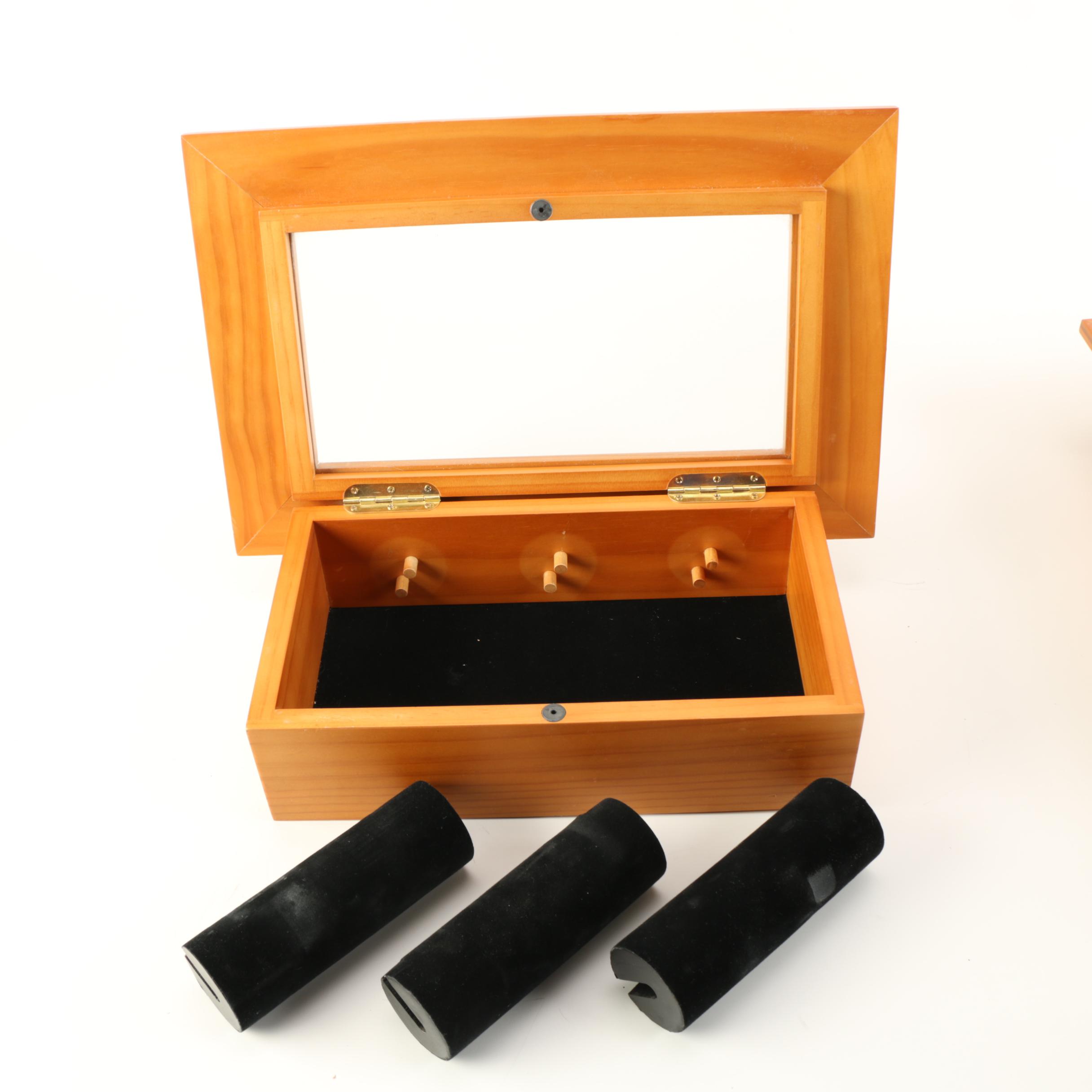 Wooden Watch Display Cases