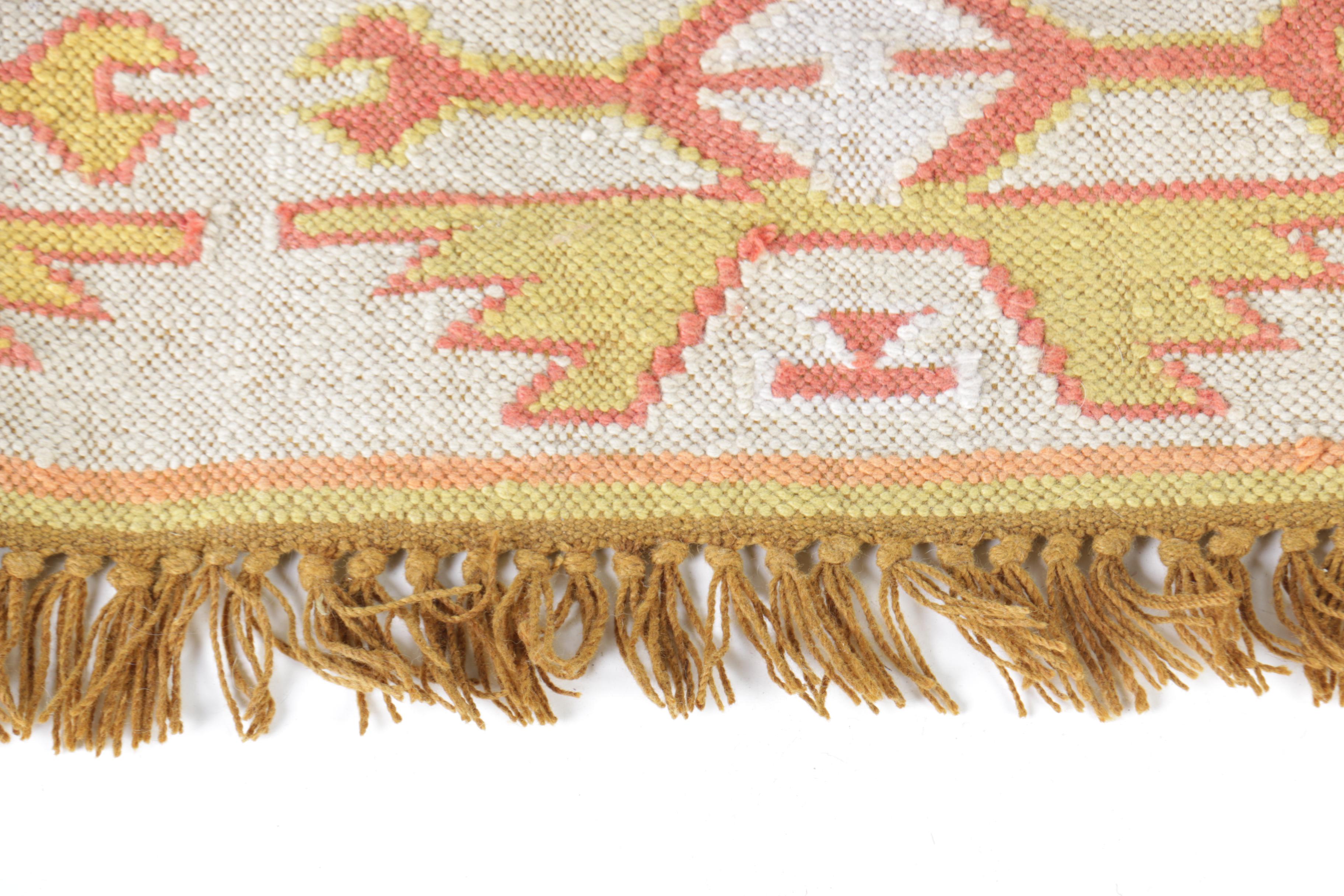 Handwoven Tribal-Style Area Rug