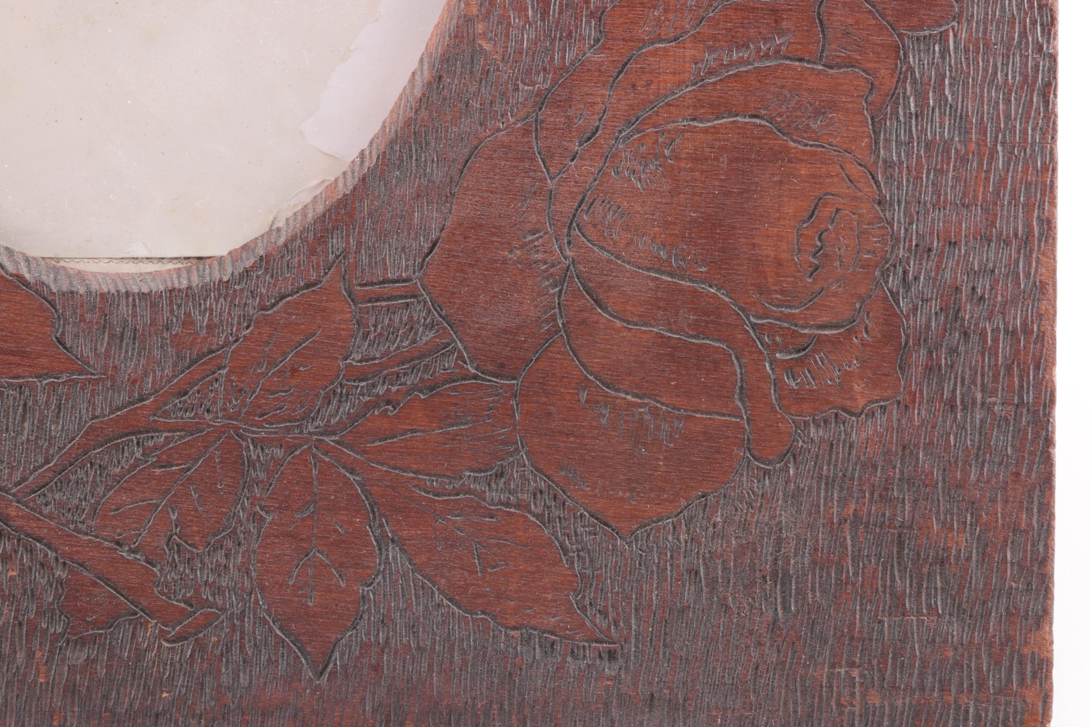 Antique Framed Photograph of a Young Man