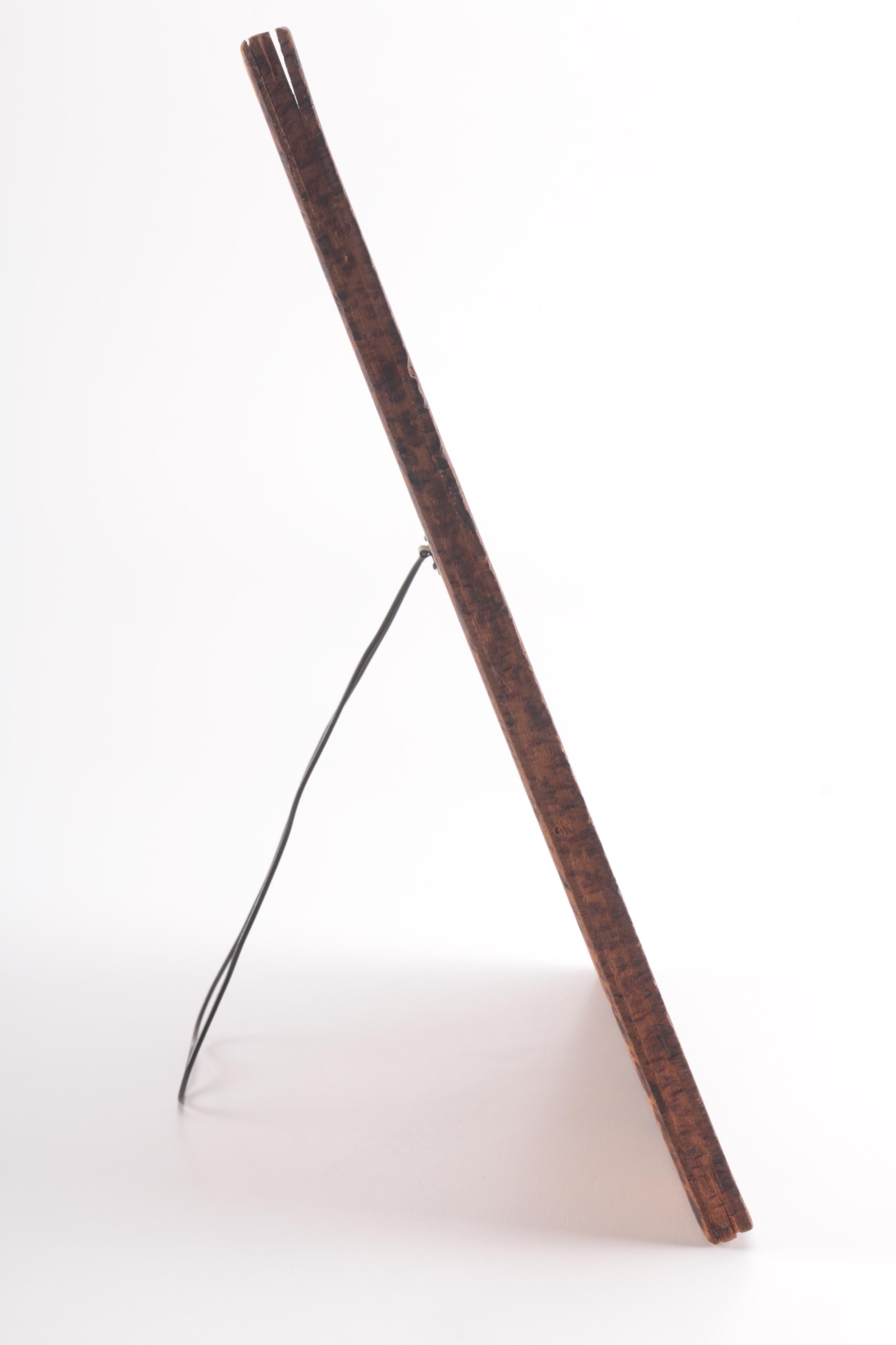 Antique Framed Photograph of a Young Man