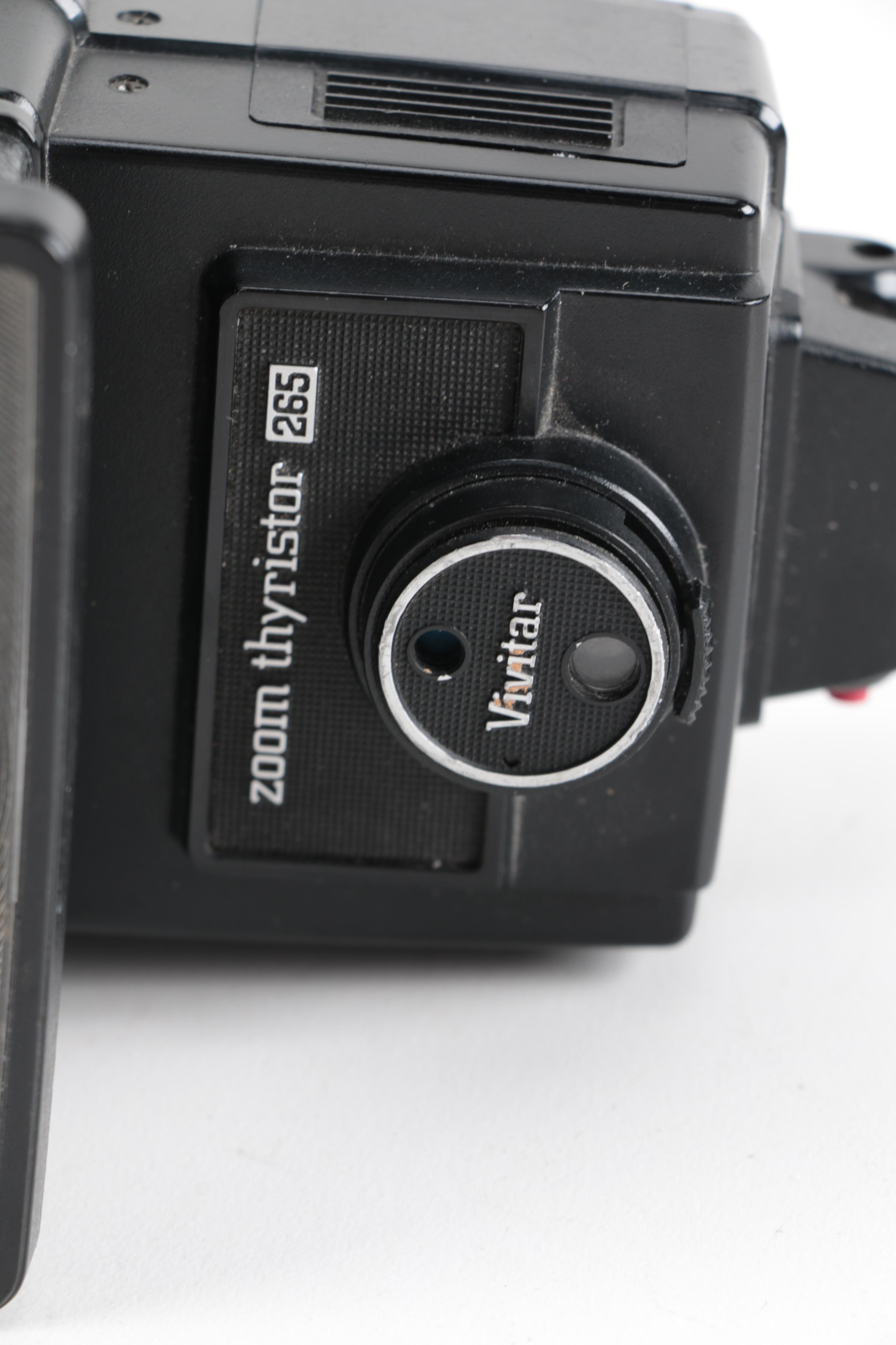 Pentax MX SLR Camera, Flash and Tripod