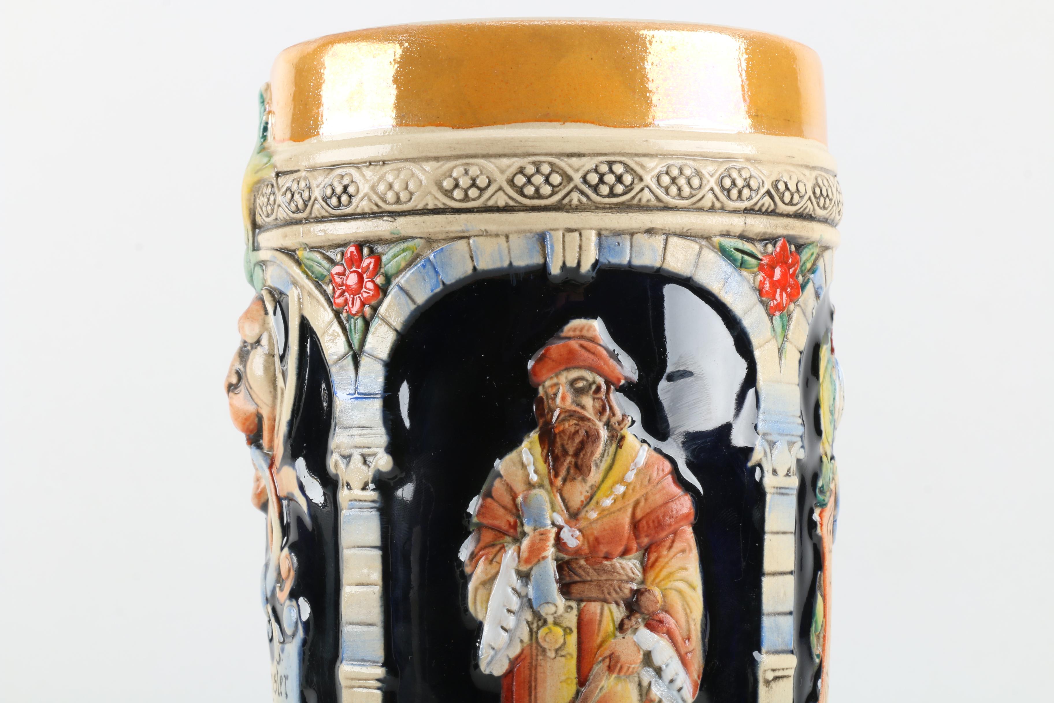 King German Stoneware Stein