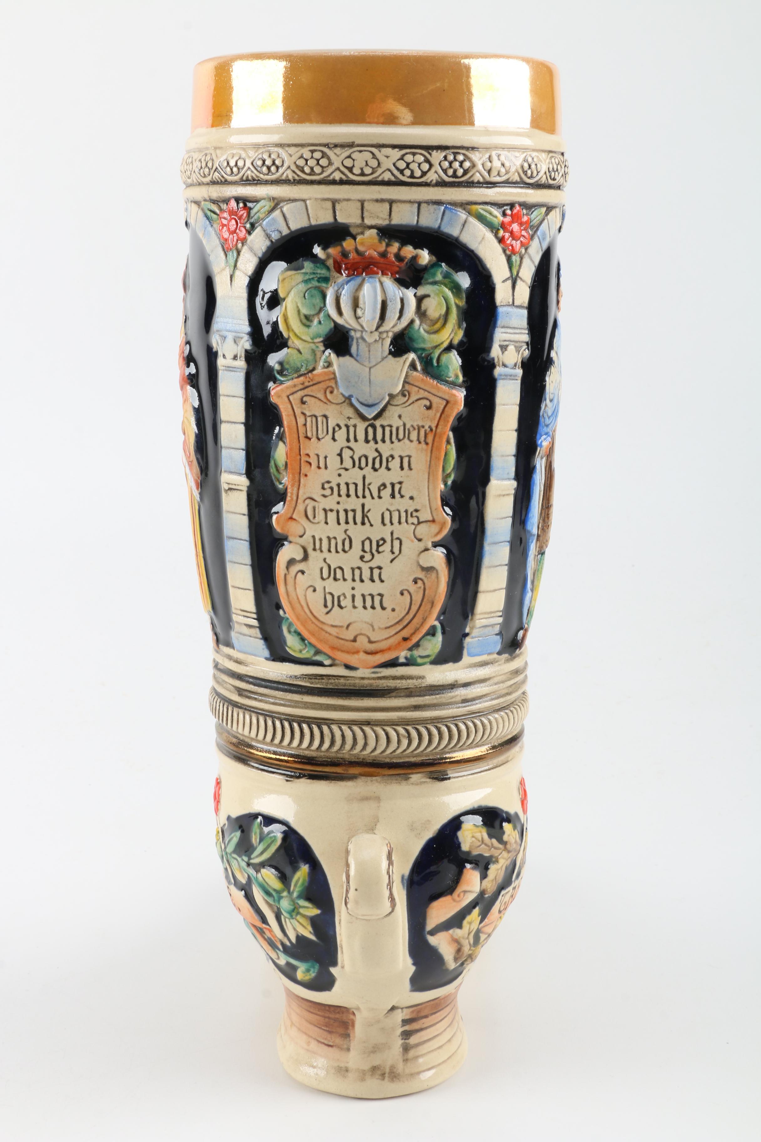 King German Stoneware Stein