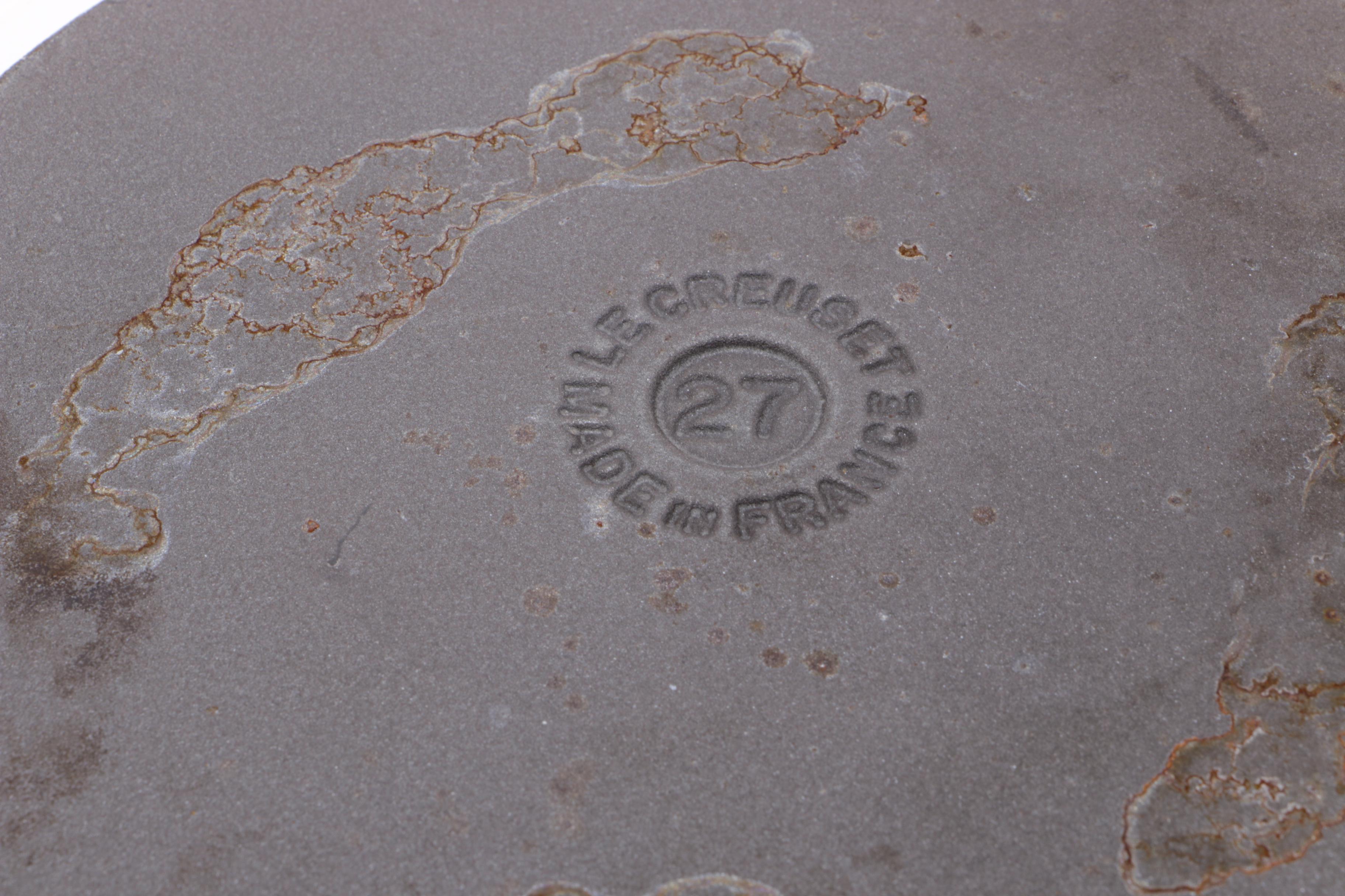 Le Creuset Cast Iron Enamel Skillet with Lid