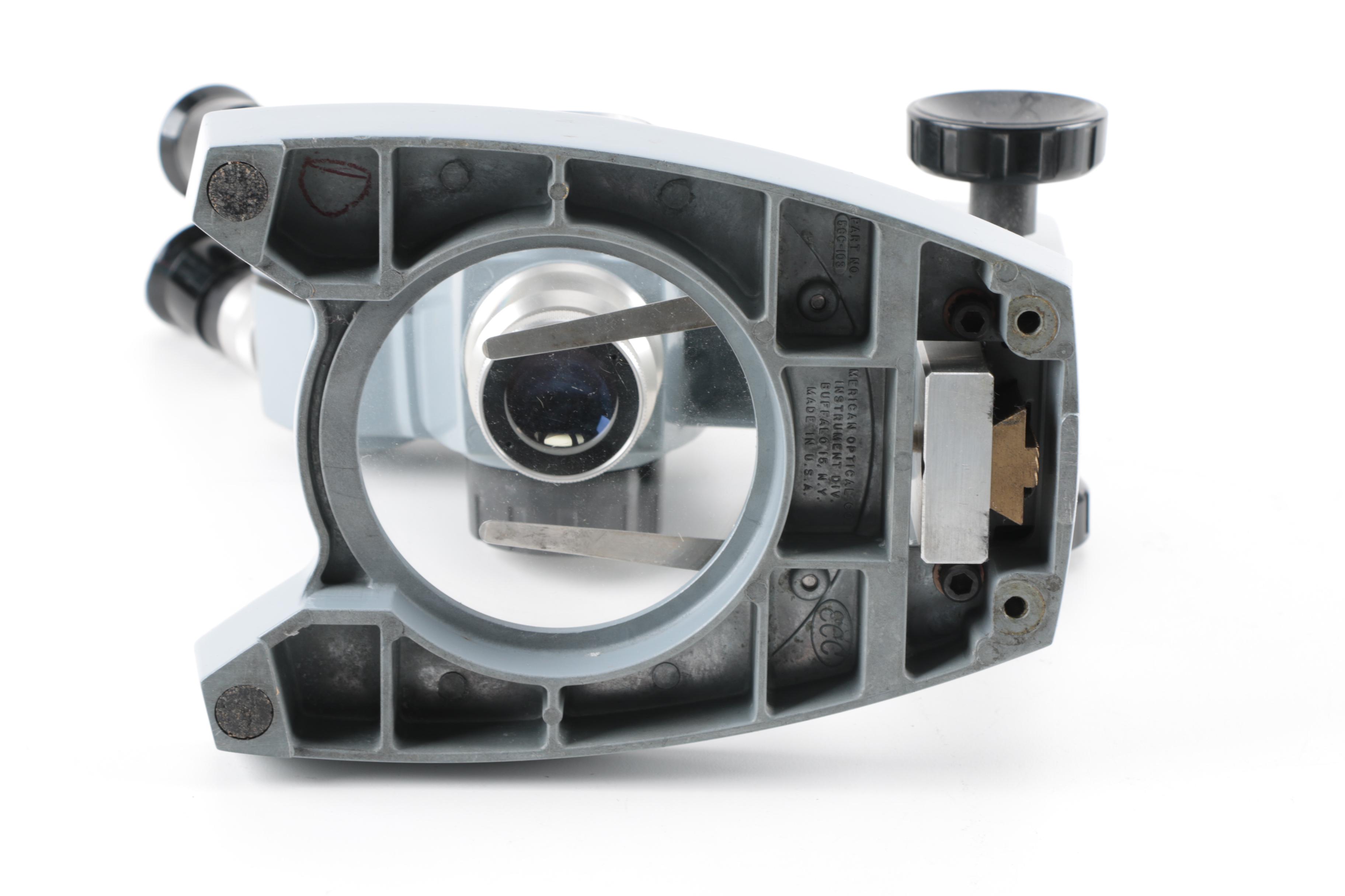 American Optical Spencer Binocular Microscope