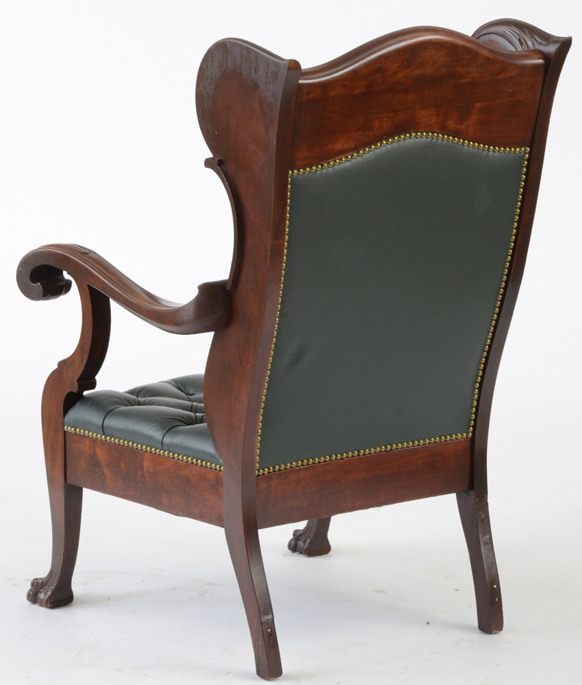 Tufted Leather Armchair