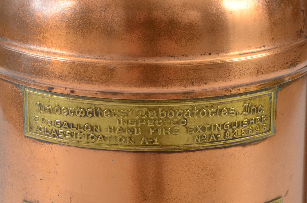 Fire Extinguisher Table Lamp