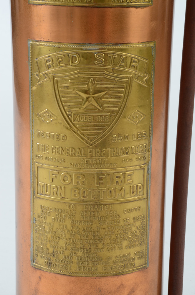 Fire Extinguisher Table Lamp