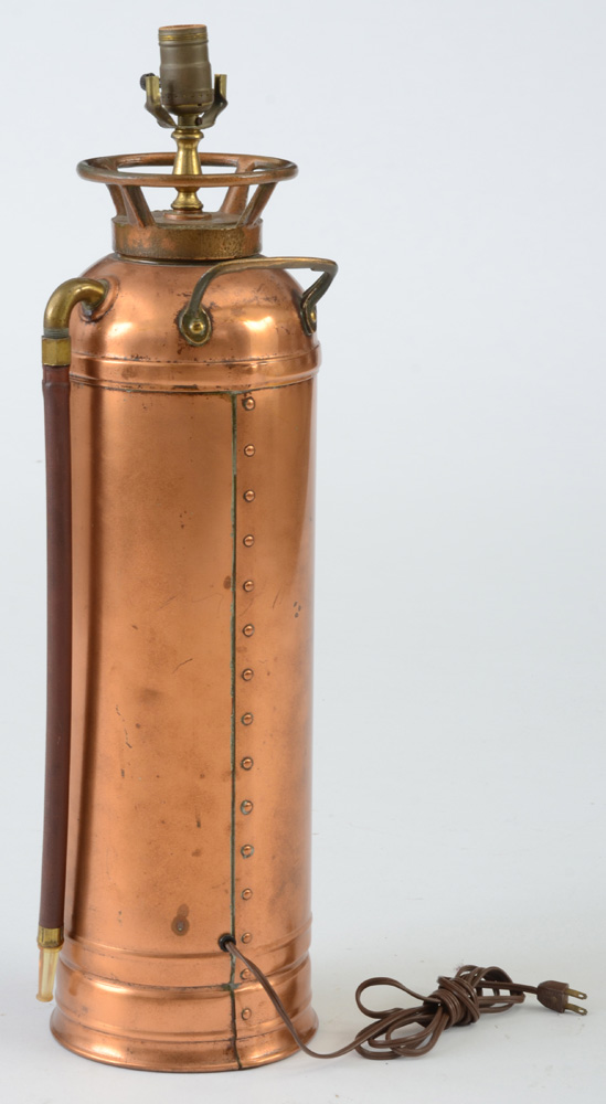 Fire Extinguisher Table Lamp