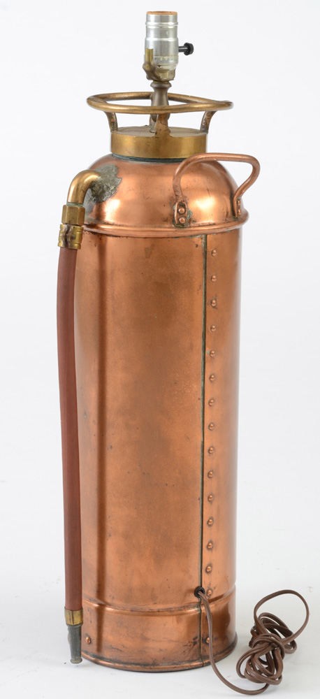 Fire Extinguisher Table Lamp