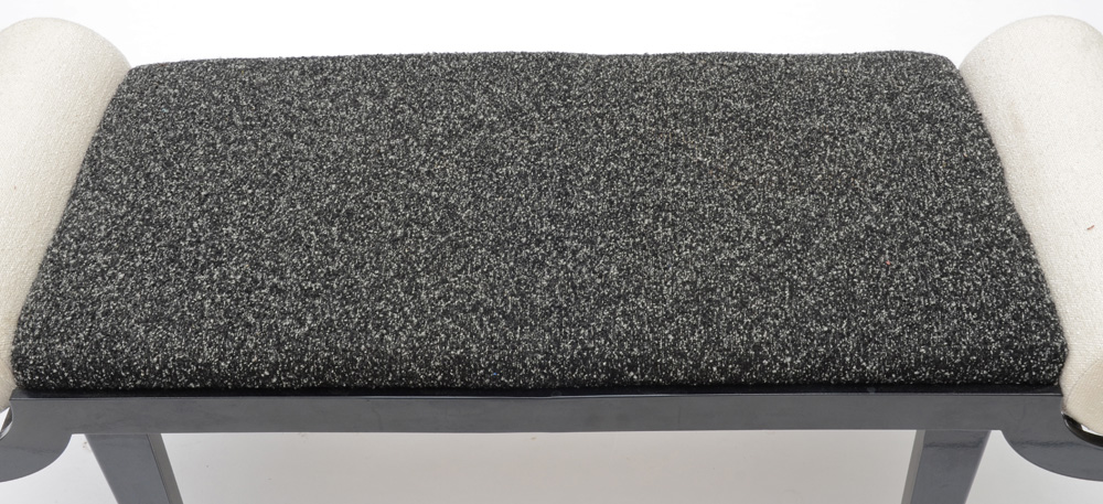 Black Metal Bed Bench