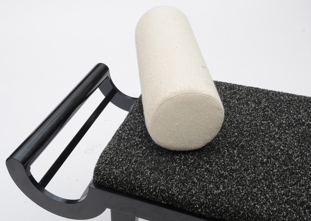 Black Metal Bed Bench