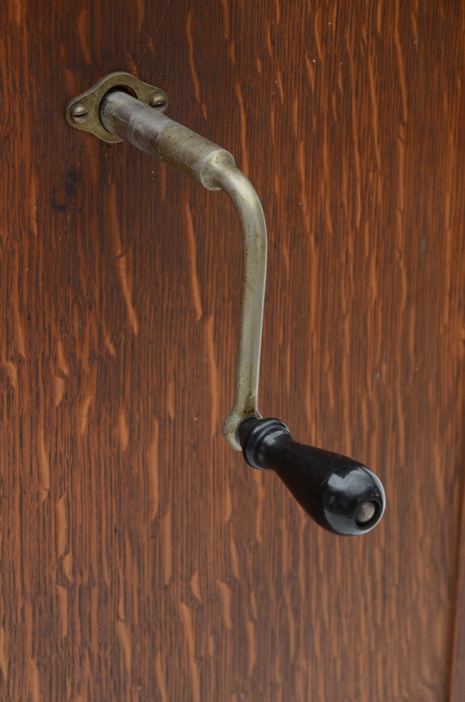 Antique Phonograph with Records