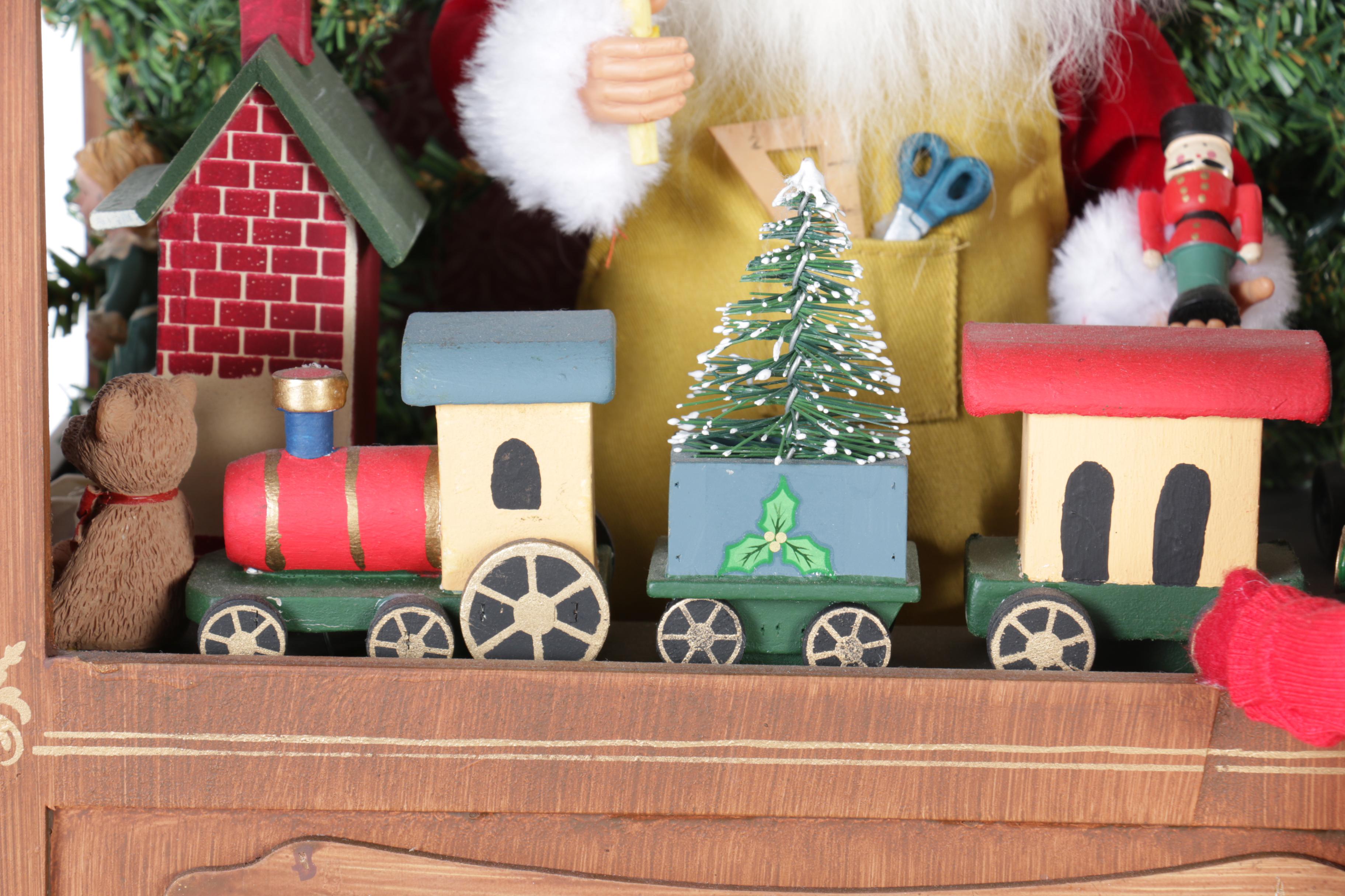 Karen Didion Signature Collection Santa's Toy Shop Table Decor