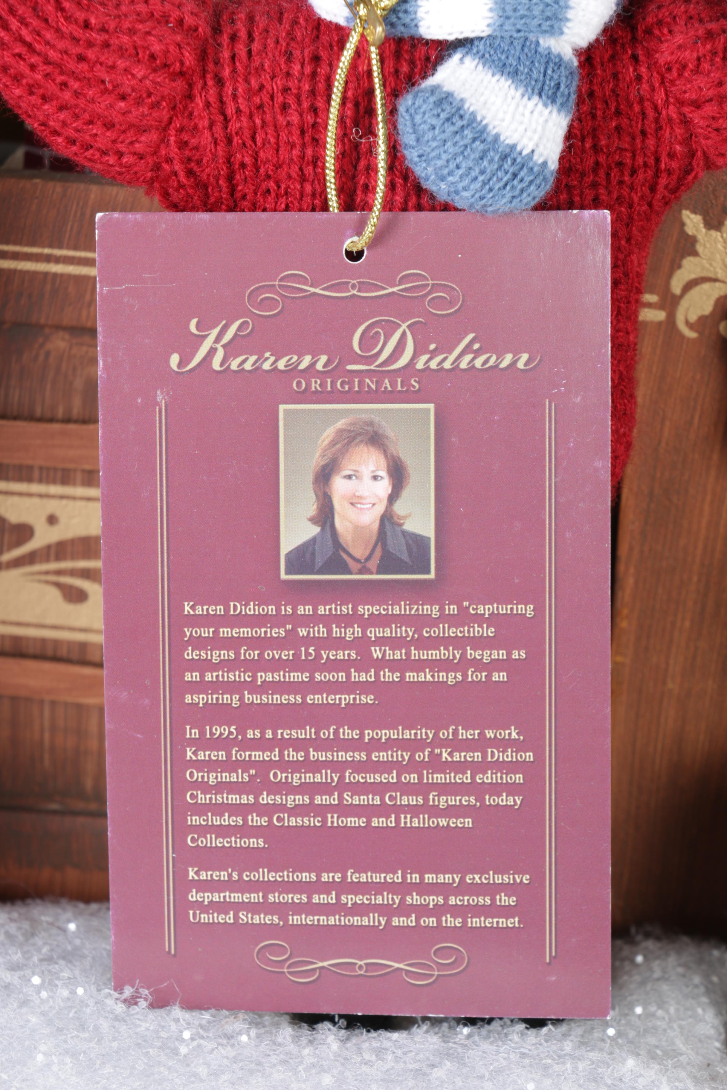 Karen Didion Signature Collection Santa's Toy Shop Table Decor