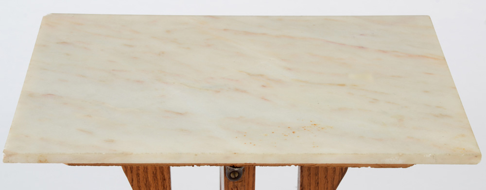 Vintage Oak Pedestal Table