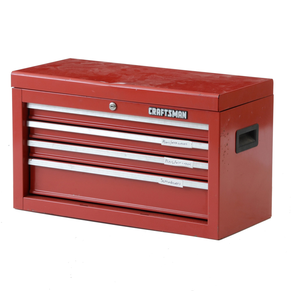 Craftsman Toolbox with Tools