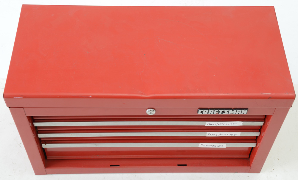 Craftsman Toolbox with Tools