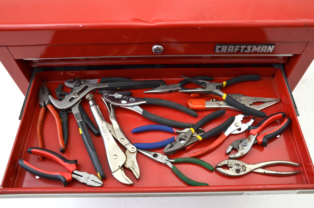 Craftsman Toolbox with Tools