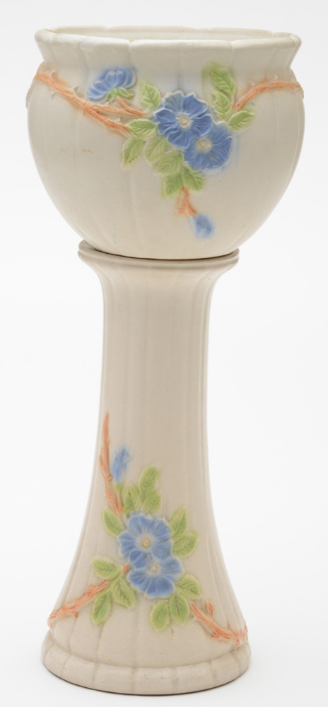 Robinson Ransbottom Pottery Jardiniere with Pedestal
