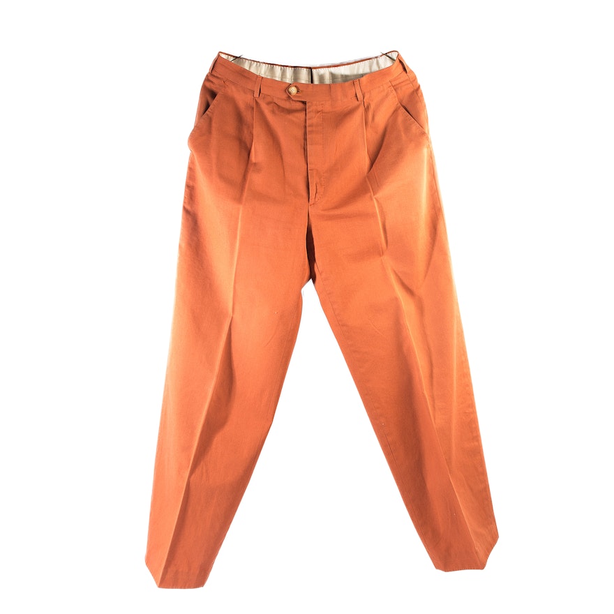 Men's Hermès Pleated Pants