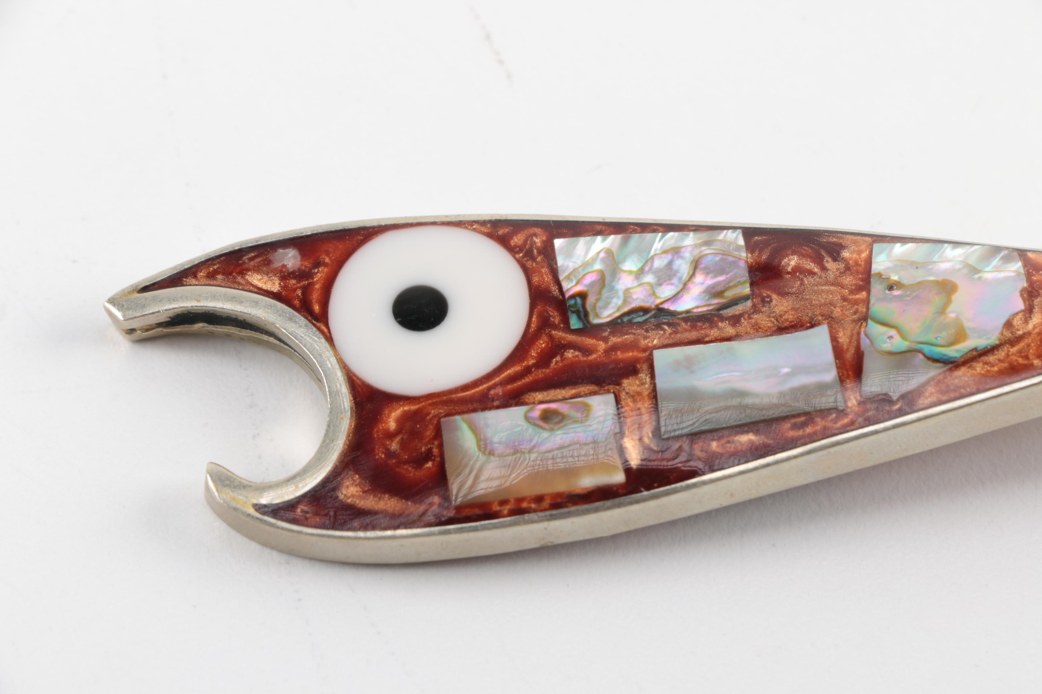 Stylized Fish Bottle Openers