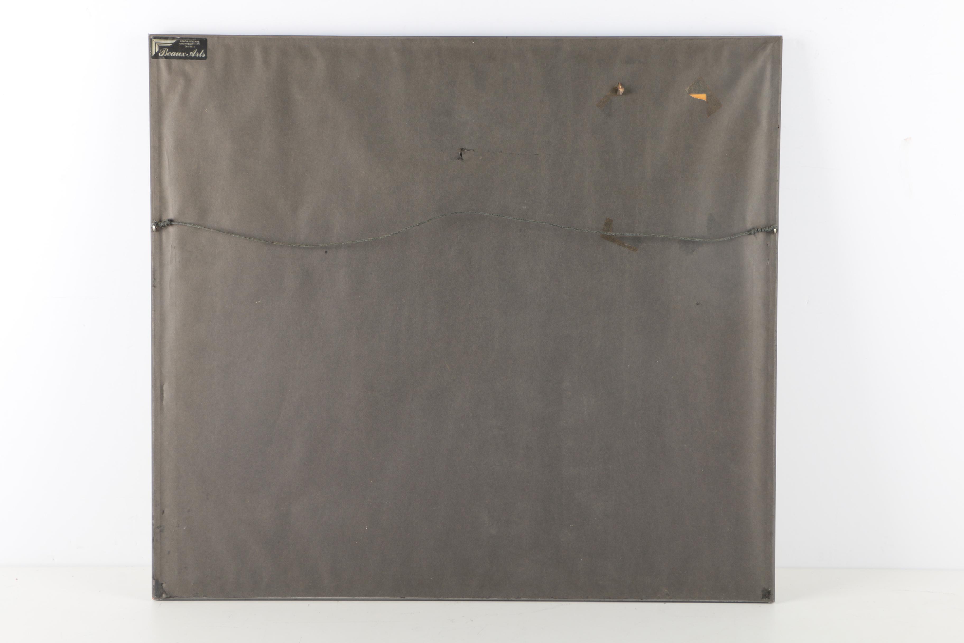 Stella Bloch Original Watercolor On Paper of Four Dancing Women