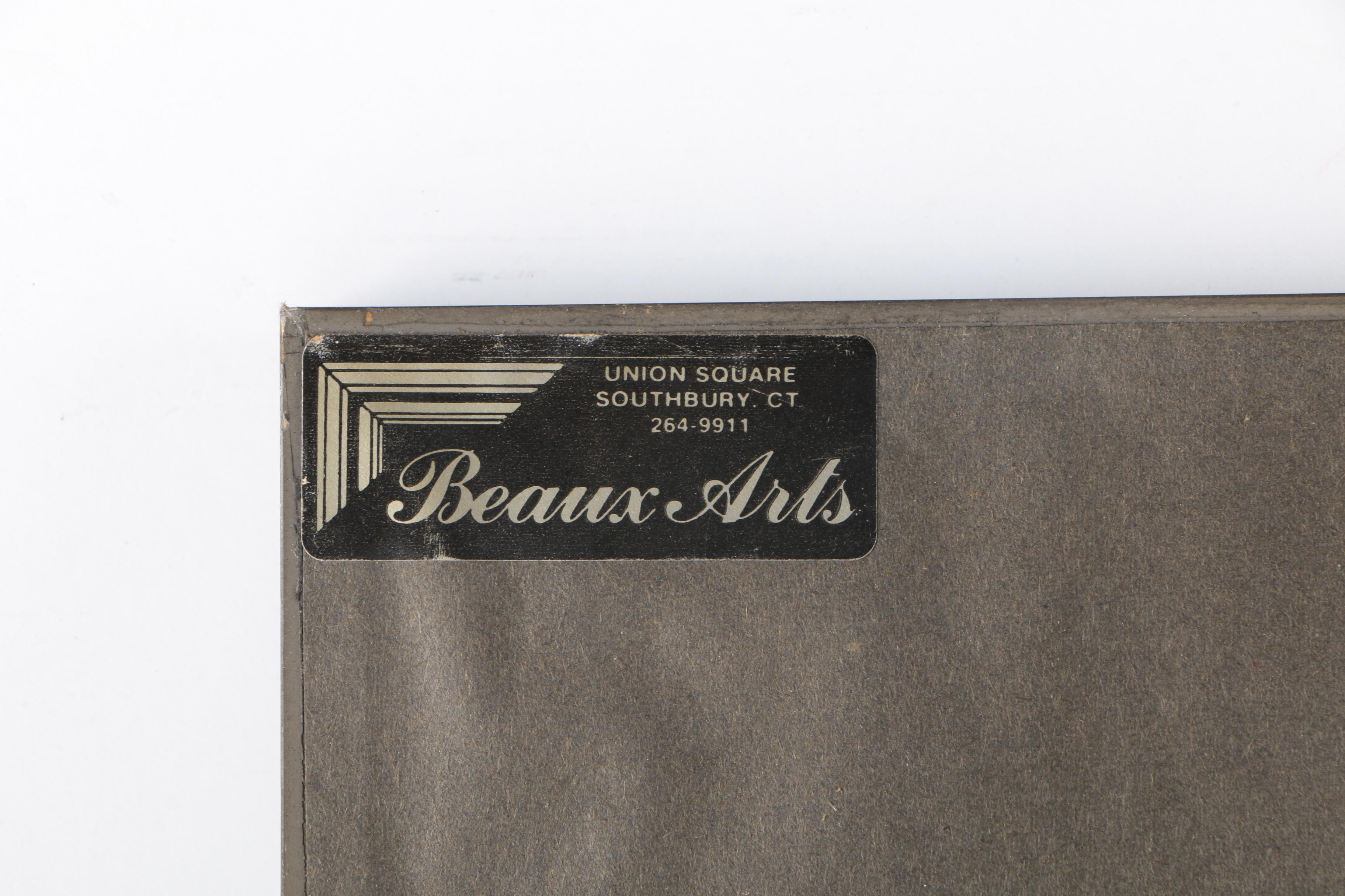 Stella Bloch Original Watercolor On Paper of Four Dancing Women