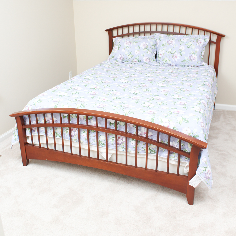 Hardwood Queen Bed