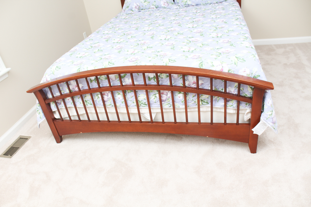 Hardwood Queen Bed