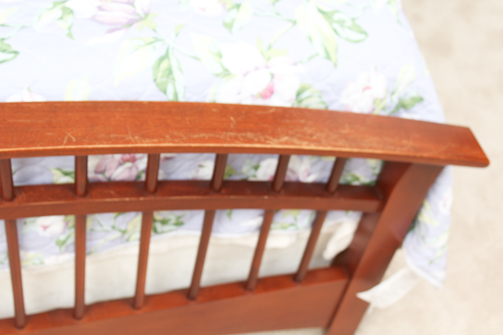 Hardwood Queen Bed