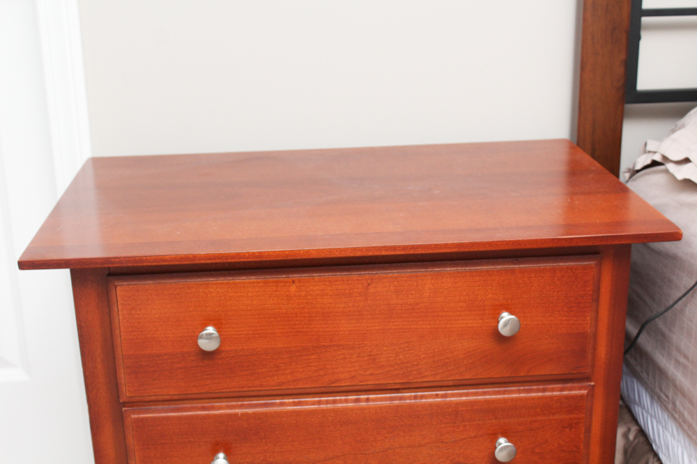 Thomasville "Impressions" Cherry Wood Nightstands