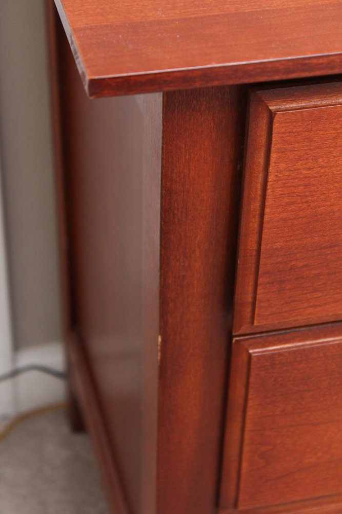 Thomasville "Impressions" Cherry Wood Nightstands