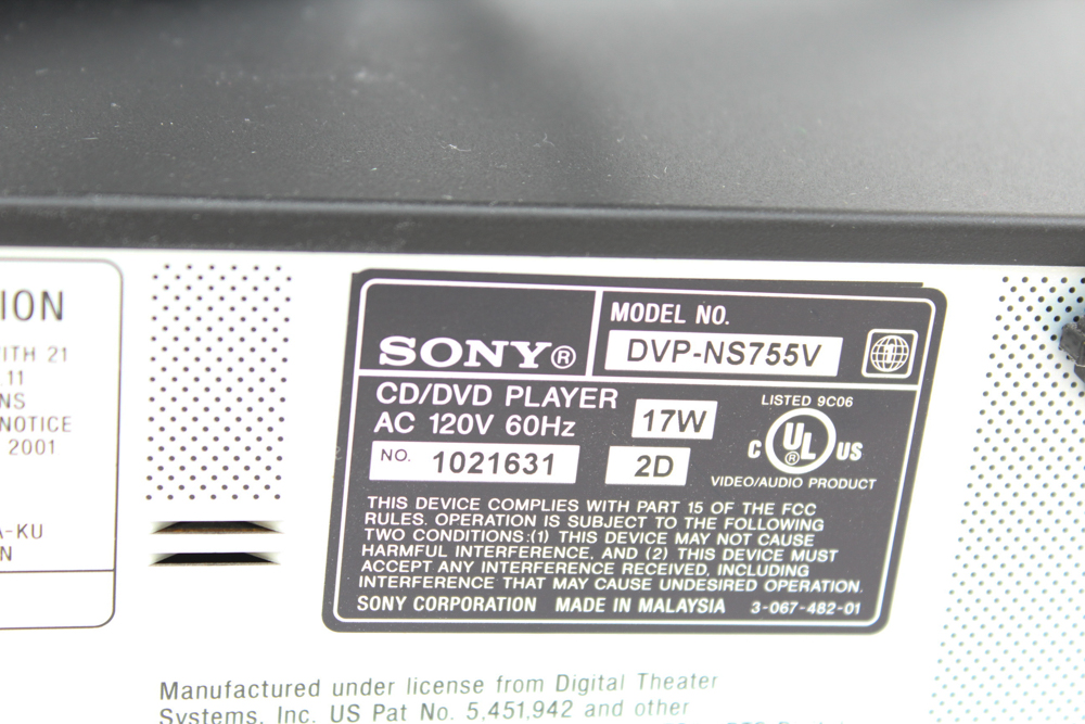 Samsung 18" Television With Sony DVD Player