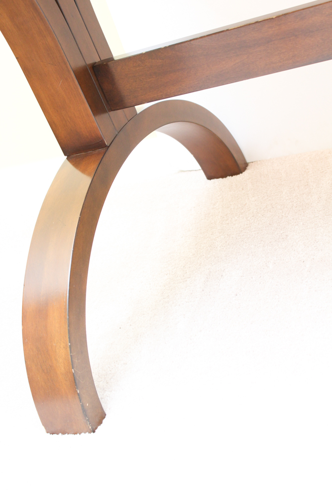 Whalen Glass Topped Desk