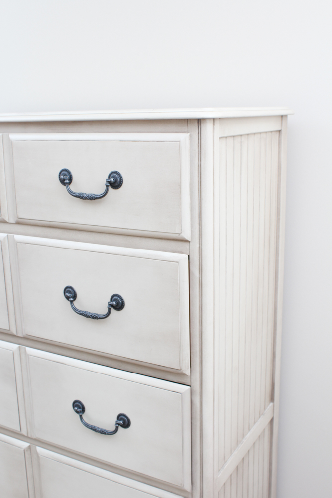 Lightly Distressed Style Chest of Drawers
