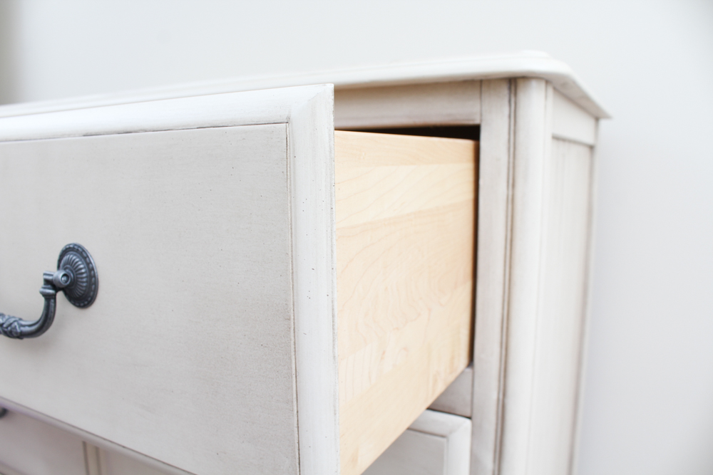 Lightly Distressed Style Chest of Drawers