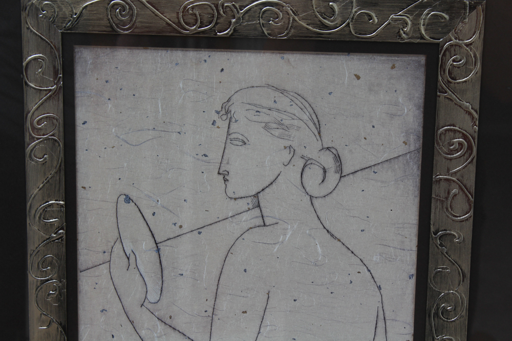 Framed Offset Lithograph