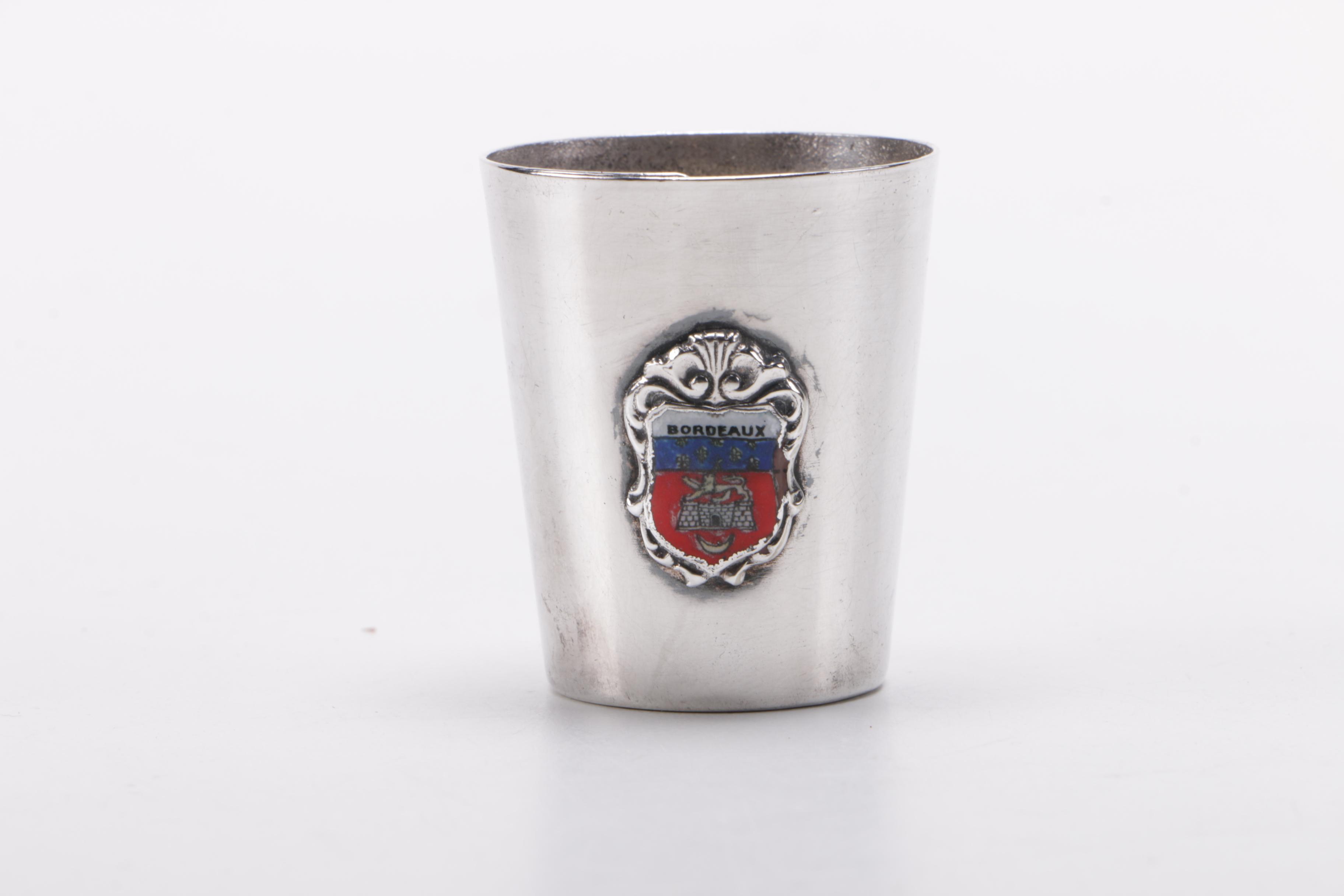 Barware Including Traveling Bar in Case