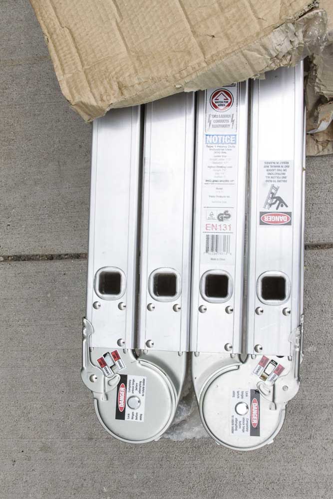 Group of Multi-Sized Ladders