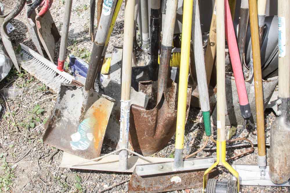 Large Assortment of Yard and Garden Tools
