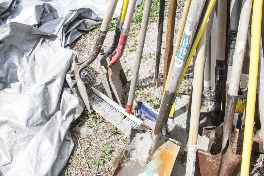 Large Assortment of Yard and Garden Tools