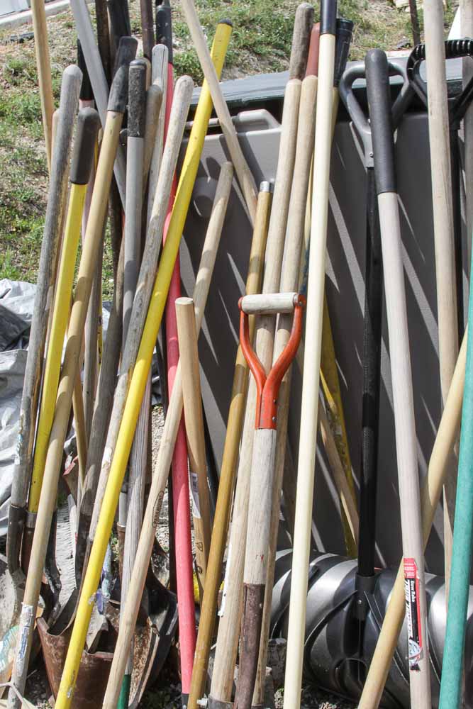 Large Assortment of Yard and Garden Tools