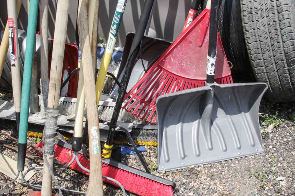 Large Assortment of Yard and Garden Tools