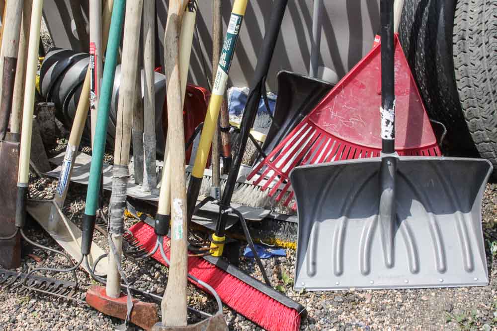 Large Assortment of Yard and Garden Tools